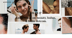 Desktop Screenshot of goodmorningoodnight.com